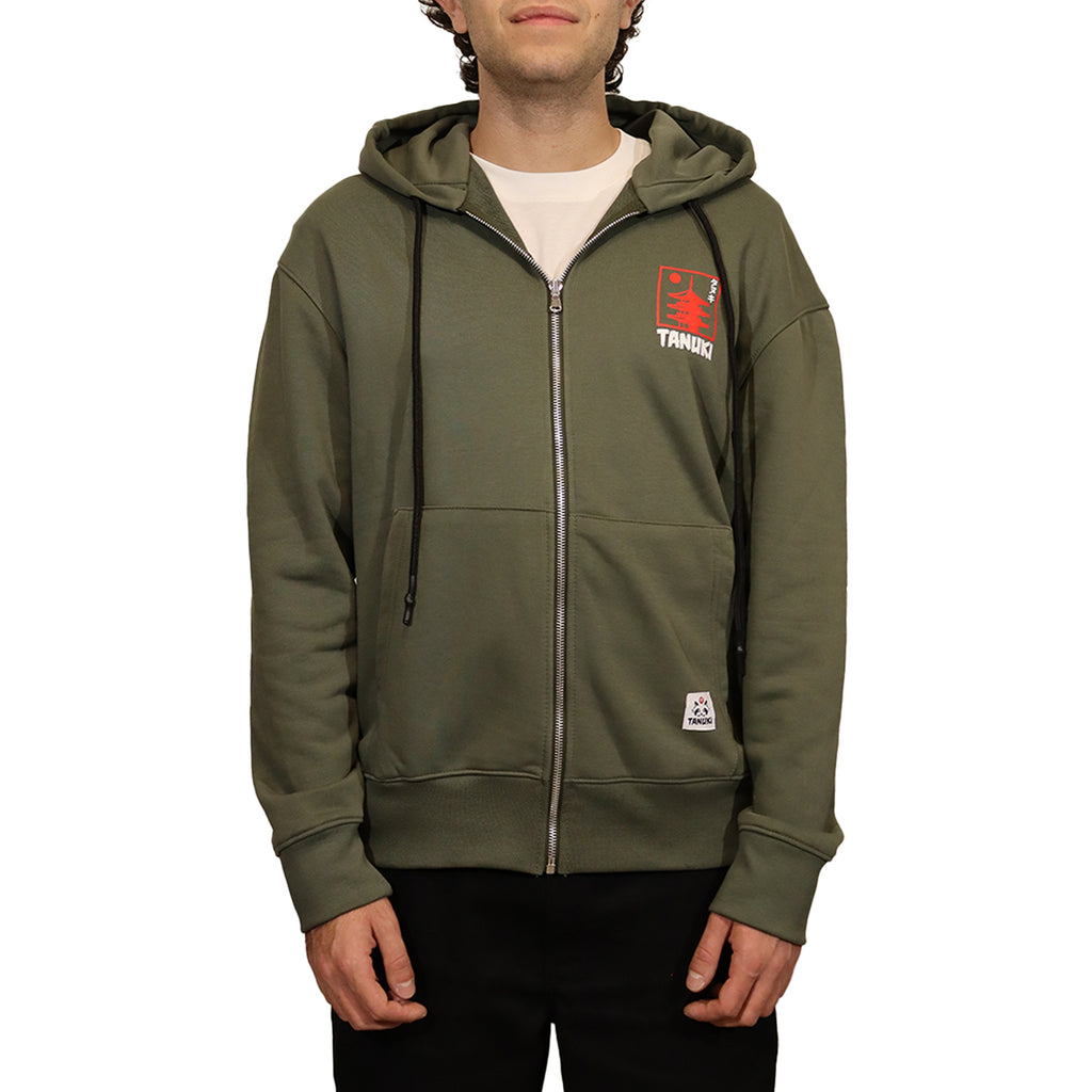 TANUKI FELPA CAP e ZIP GYOZILLA