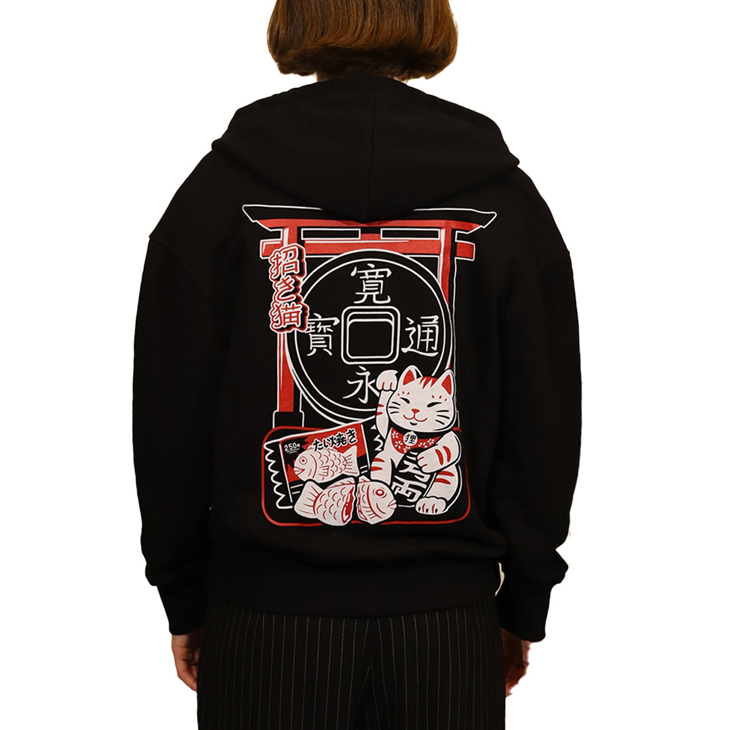 TANUKI FELPA CAP e ZIP SHOFUKU