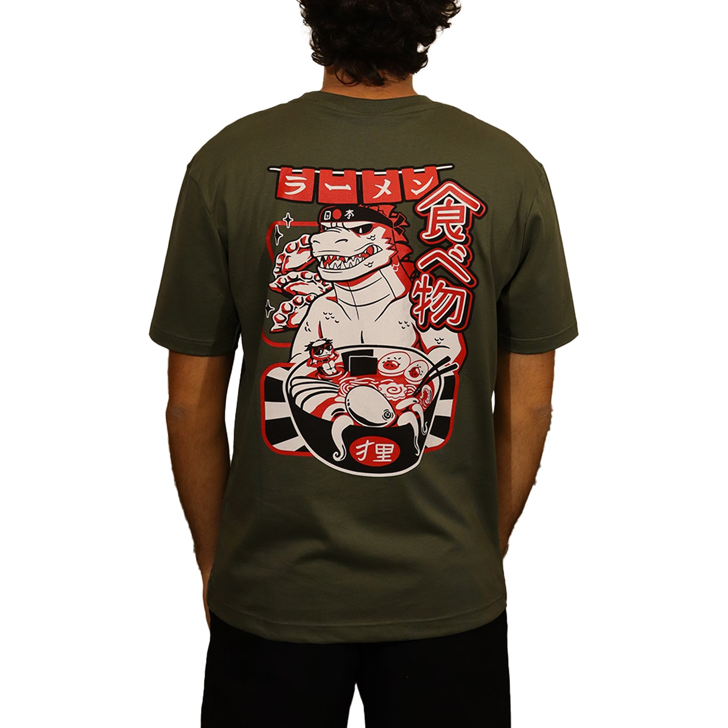 TANUKI T-SHIRT GYOZILLA