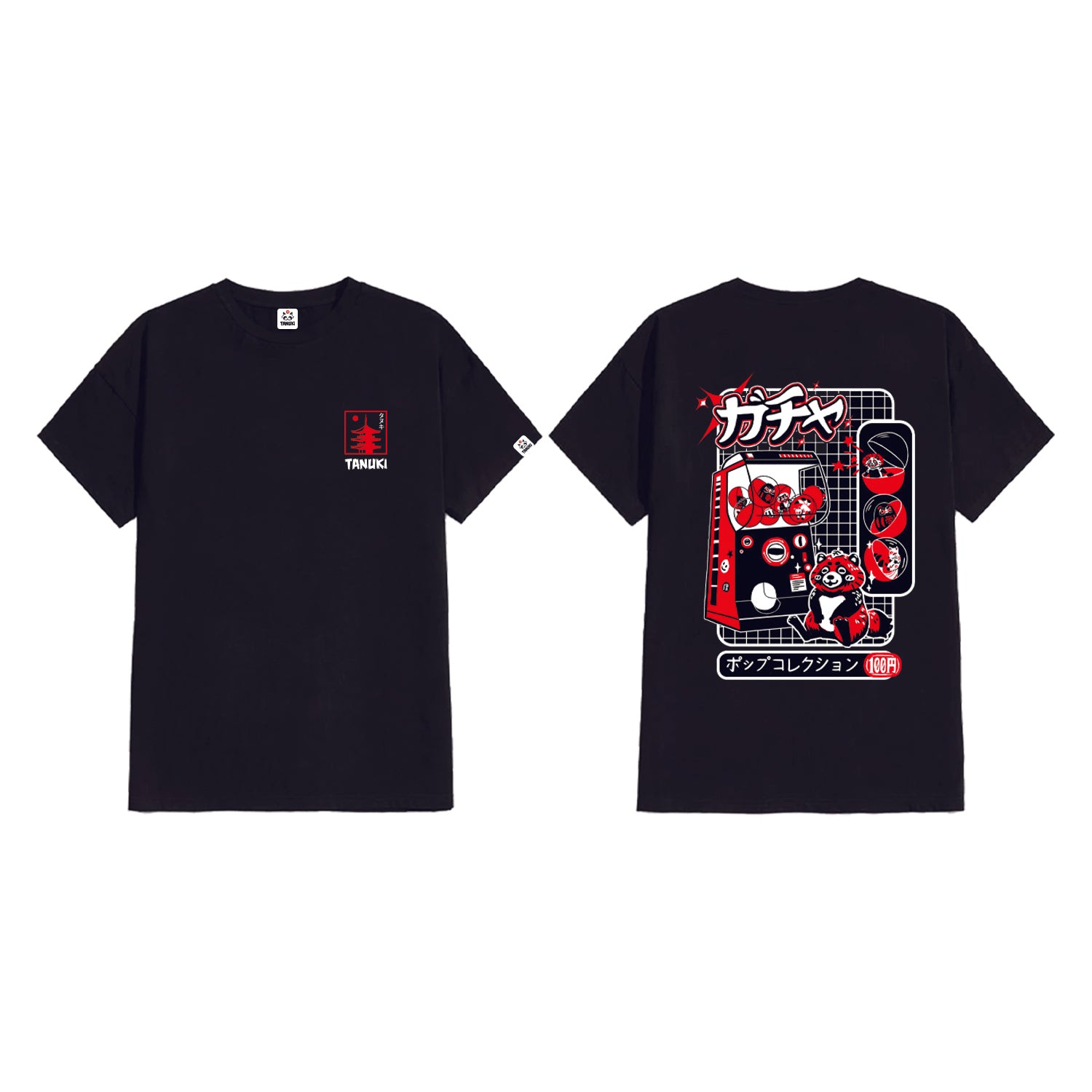 TANUKI FACE LOGO CAP SWEATSHIRT