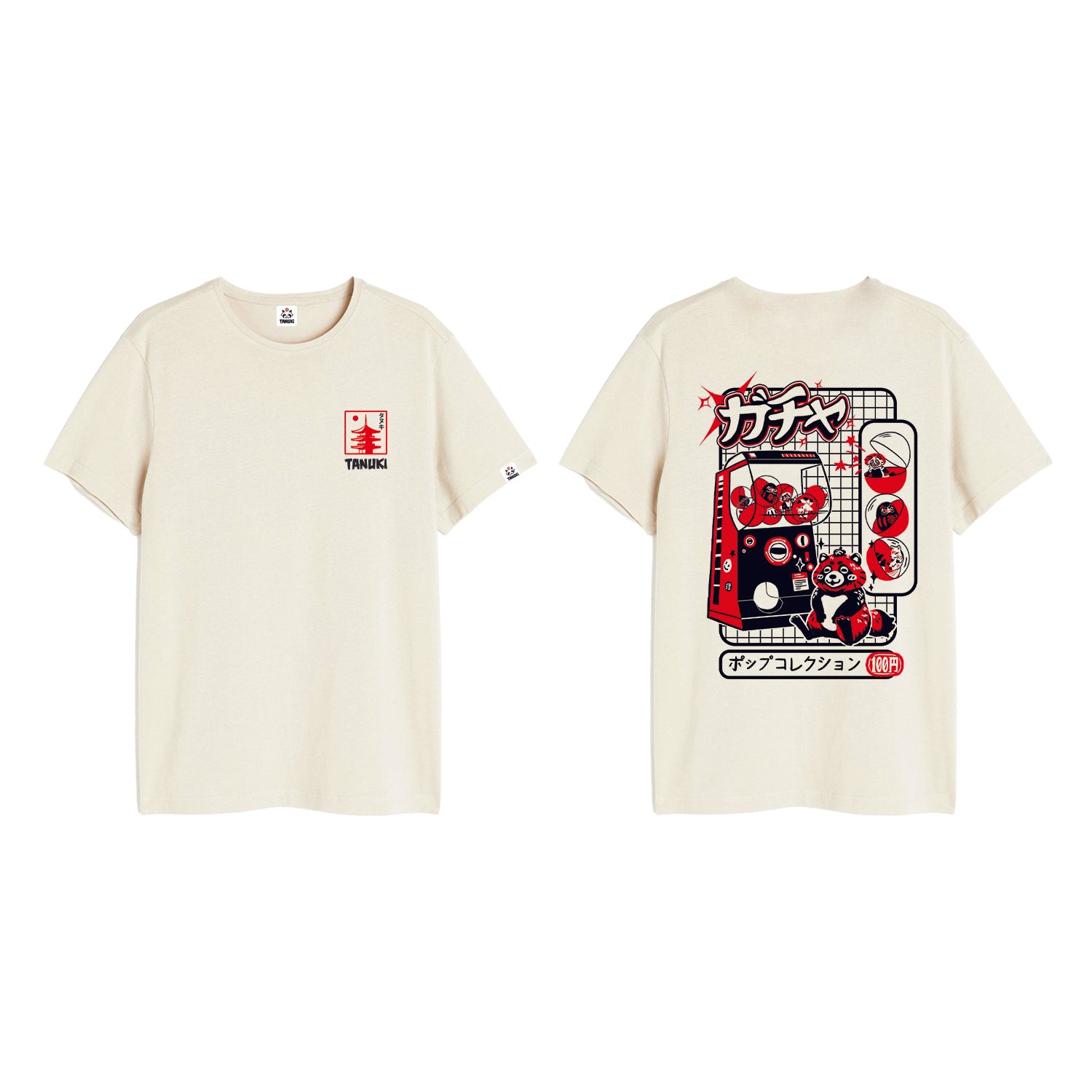 TANUKI FACE LOGO CAP SWEATSHIRT