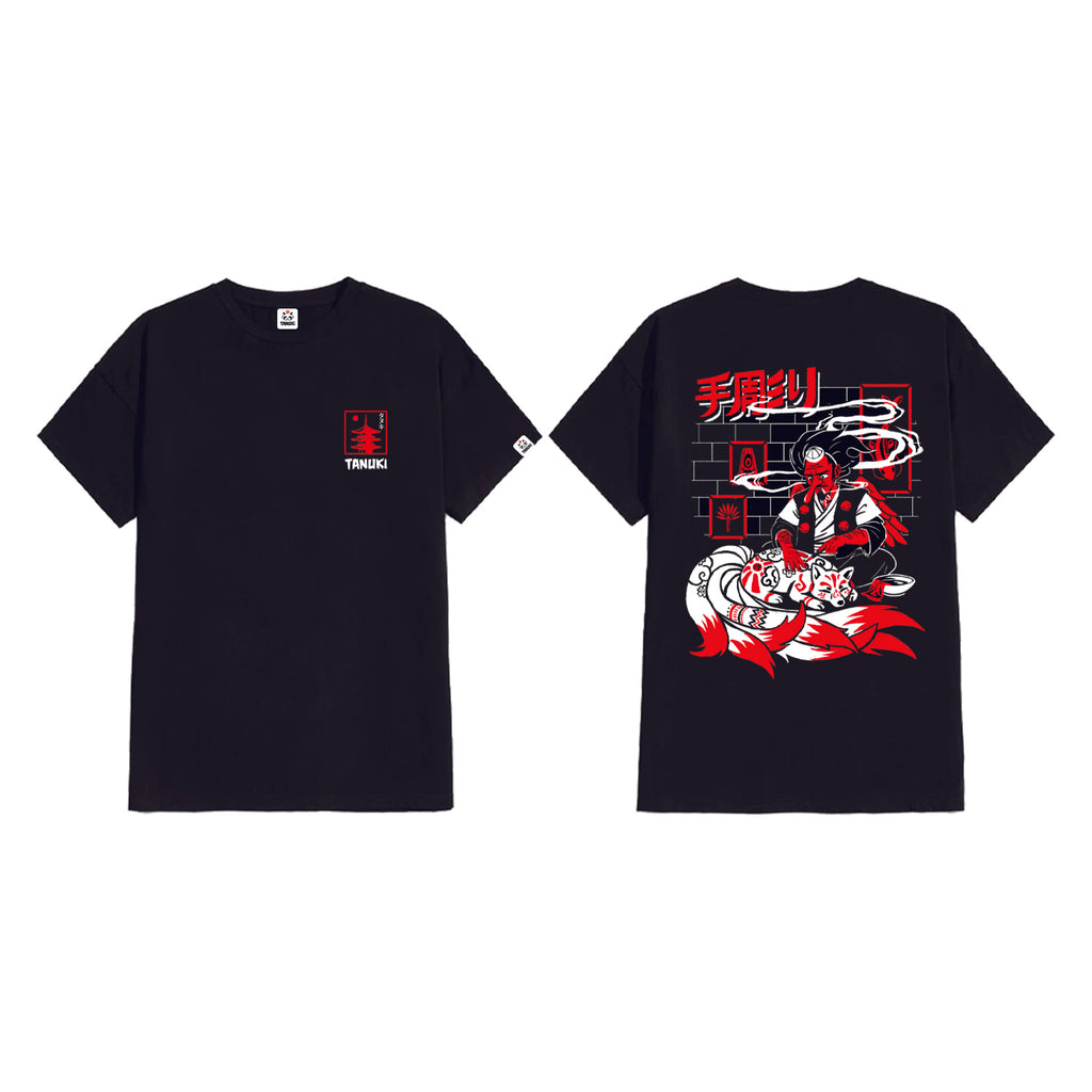 TANUKI T-SHIRT TEBORI