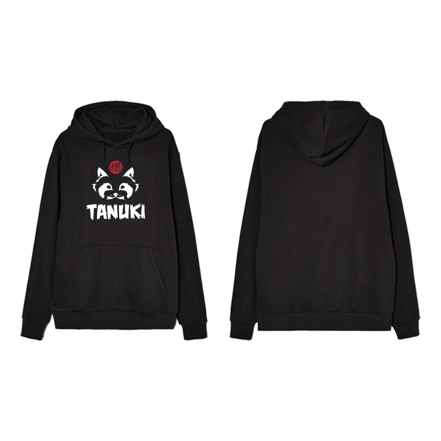 TANUKI FACE LOGO CAP SWEATSHIRT