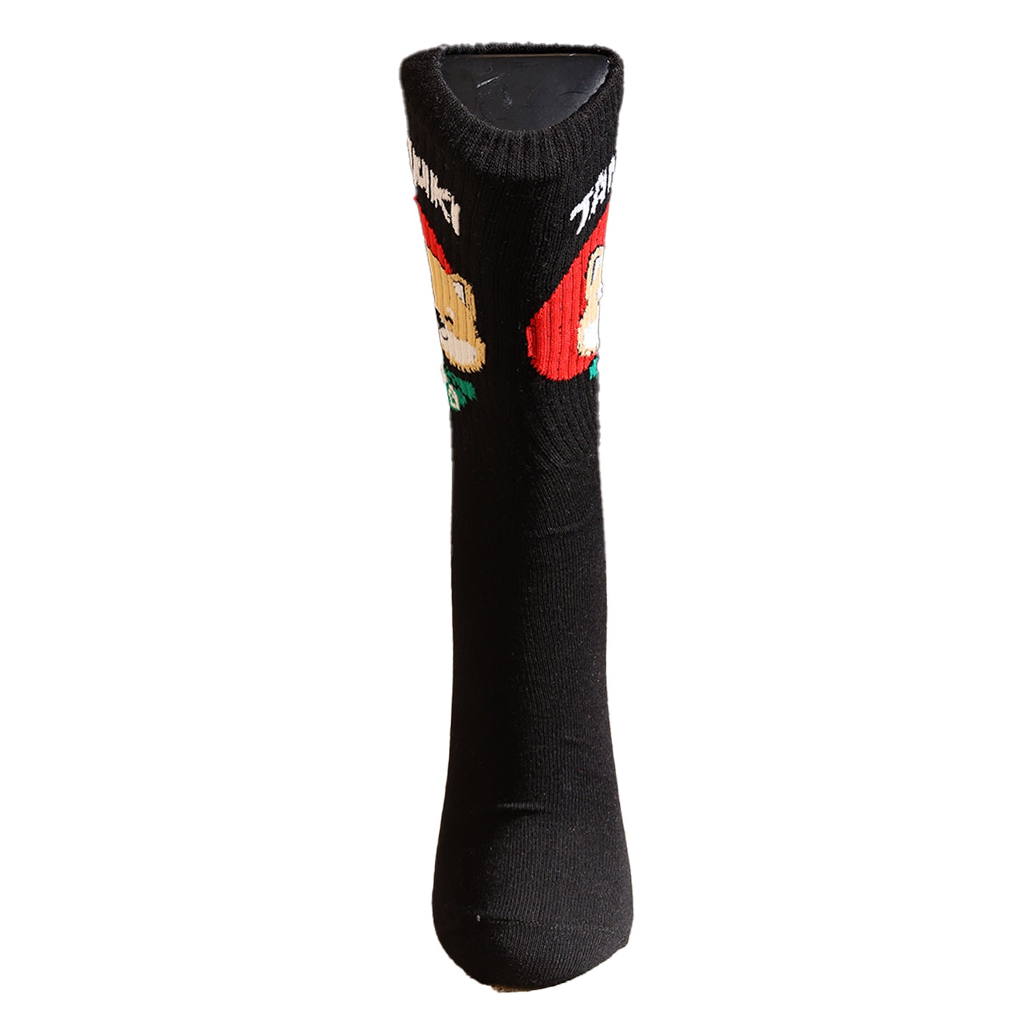 TANUKI INU SOCKS BLACK