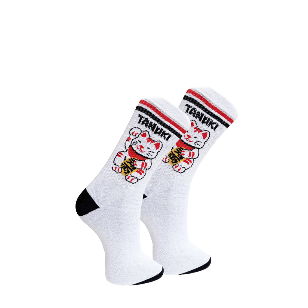 TANUKI MANEKI NEKO SOCKS