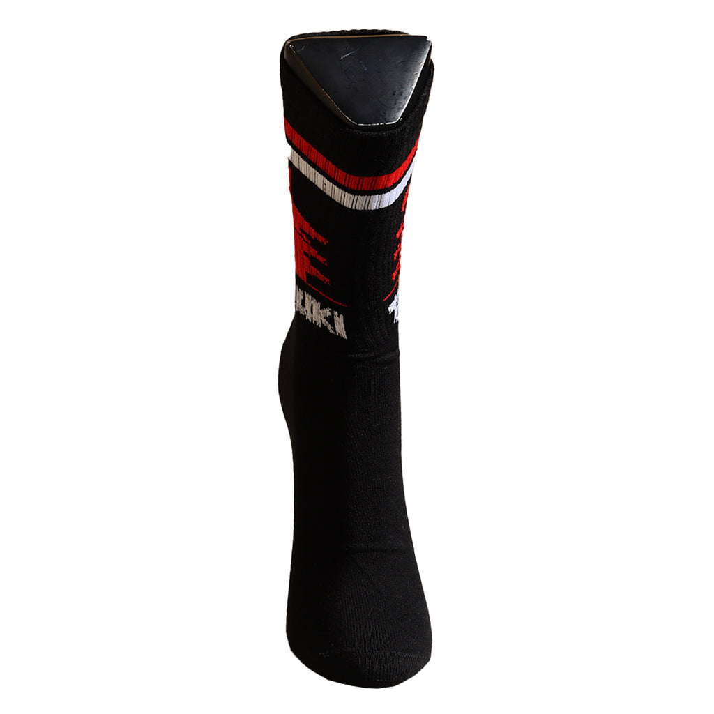 TANUKI PAGODA SOCKS BLACK