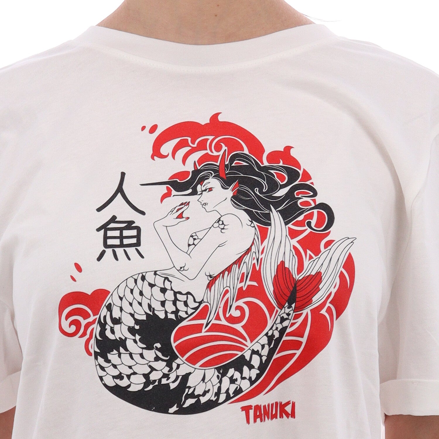 TANUKI CROP TEE NINGYO