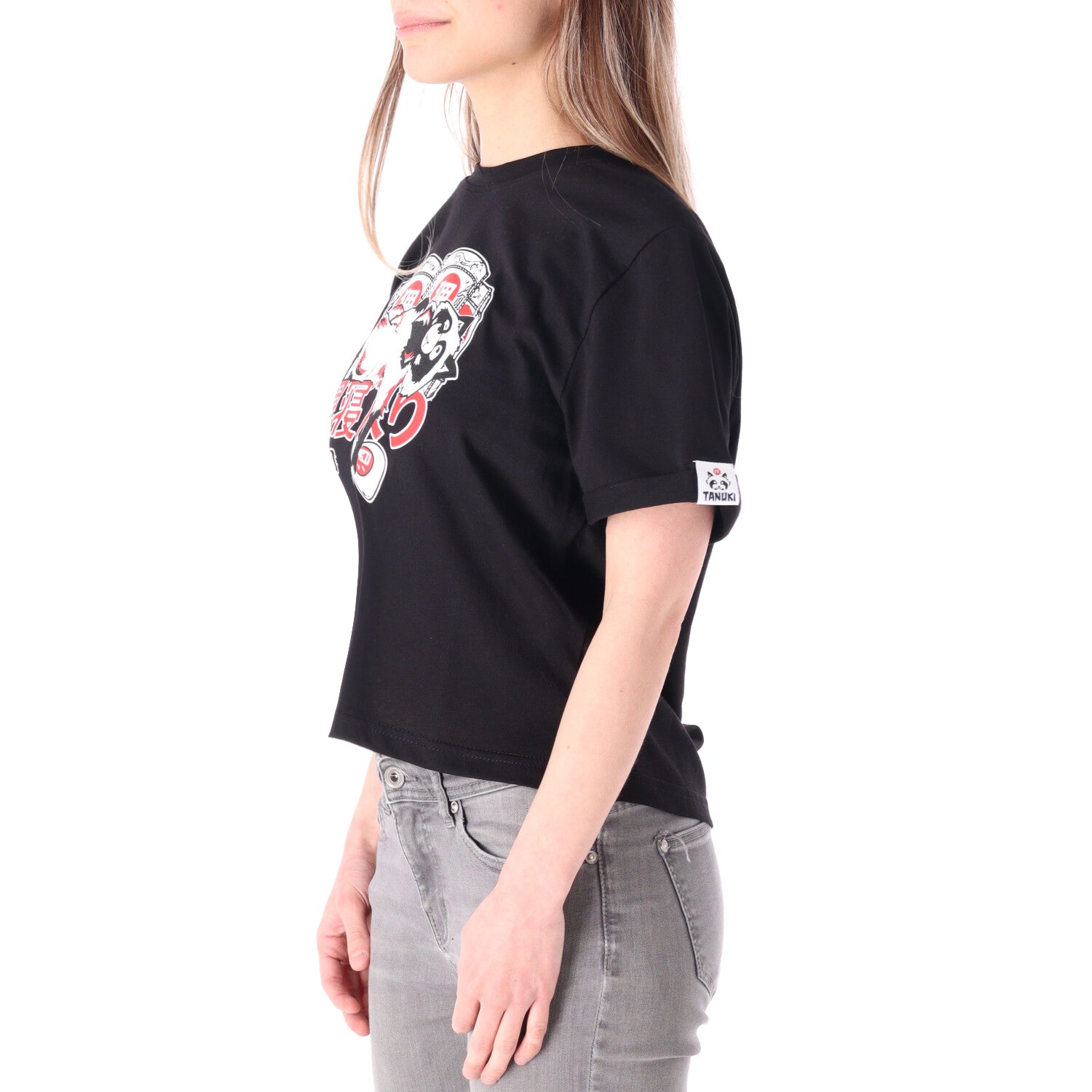 TANUKI CROP TEE TANUKI