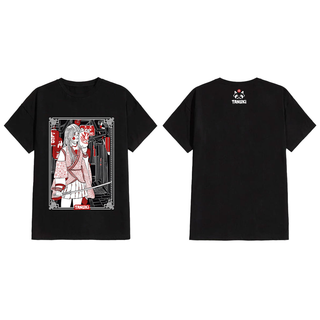 TANUKI T-SHIRT KAMEN