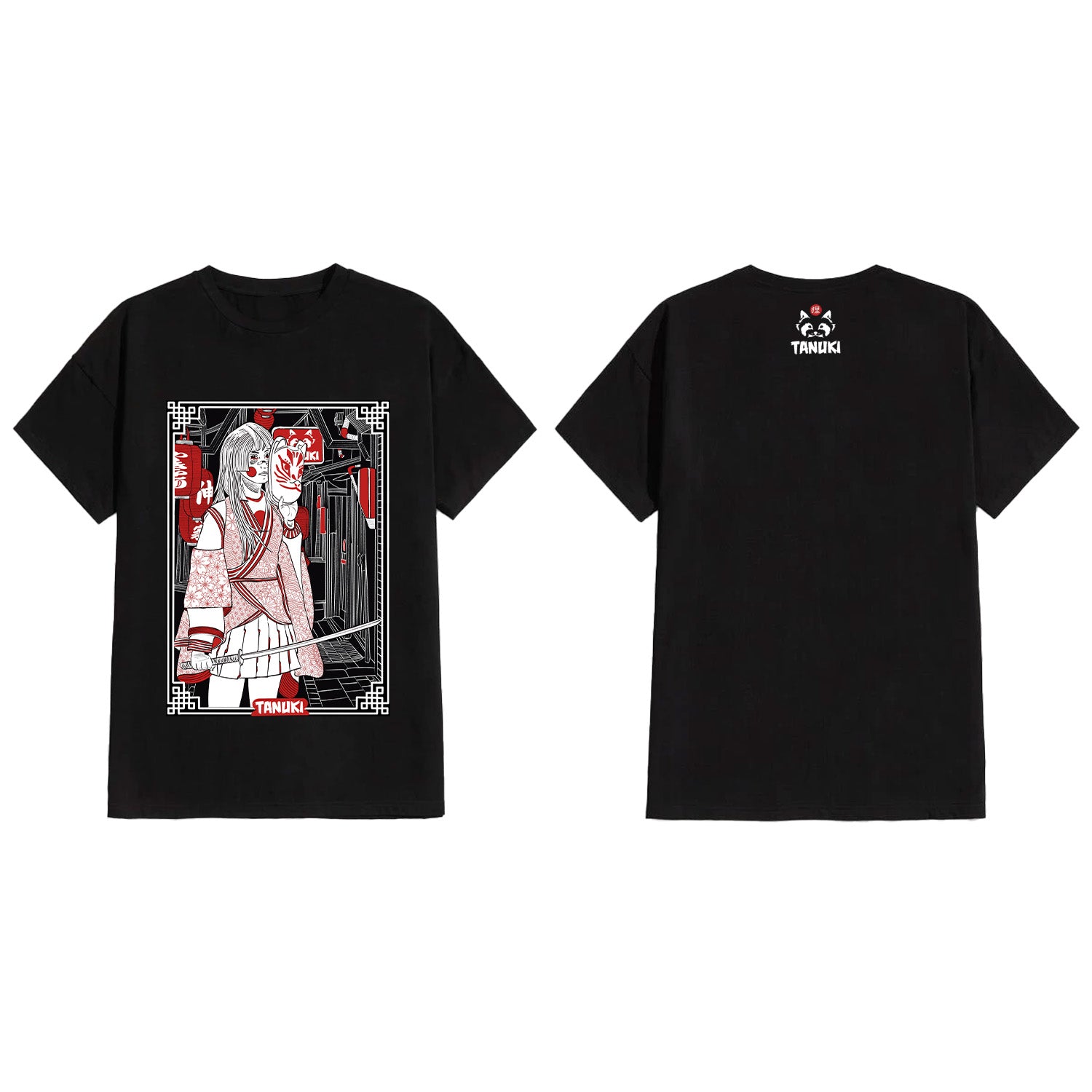 TANUKI T-SHIRT KAMEN