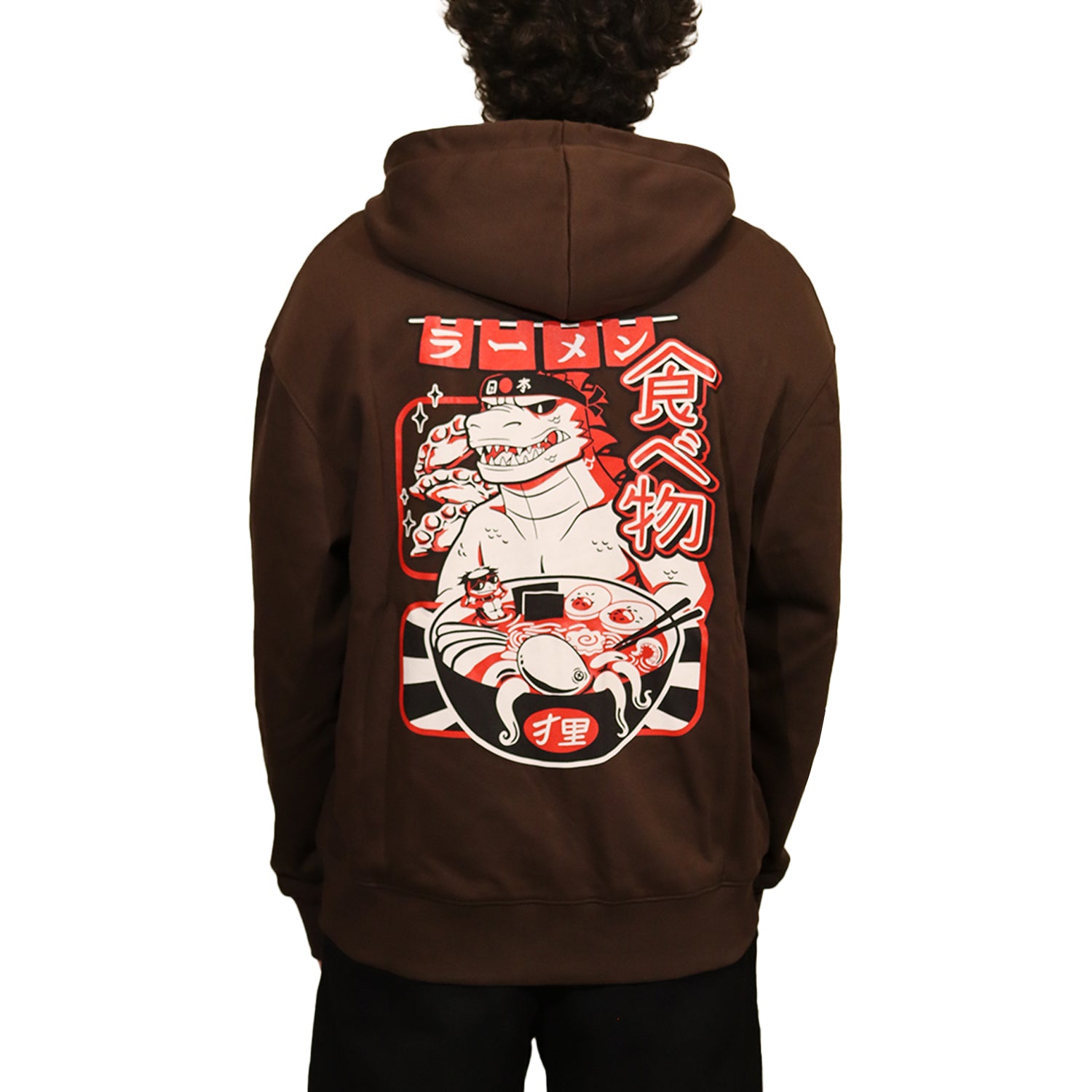 TANUKI FELPA CAP e ZIP GYOZILLA