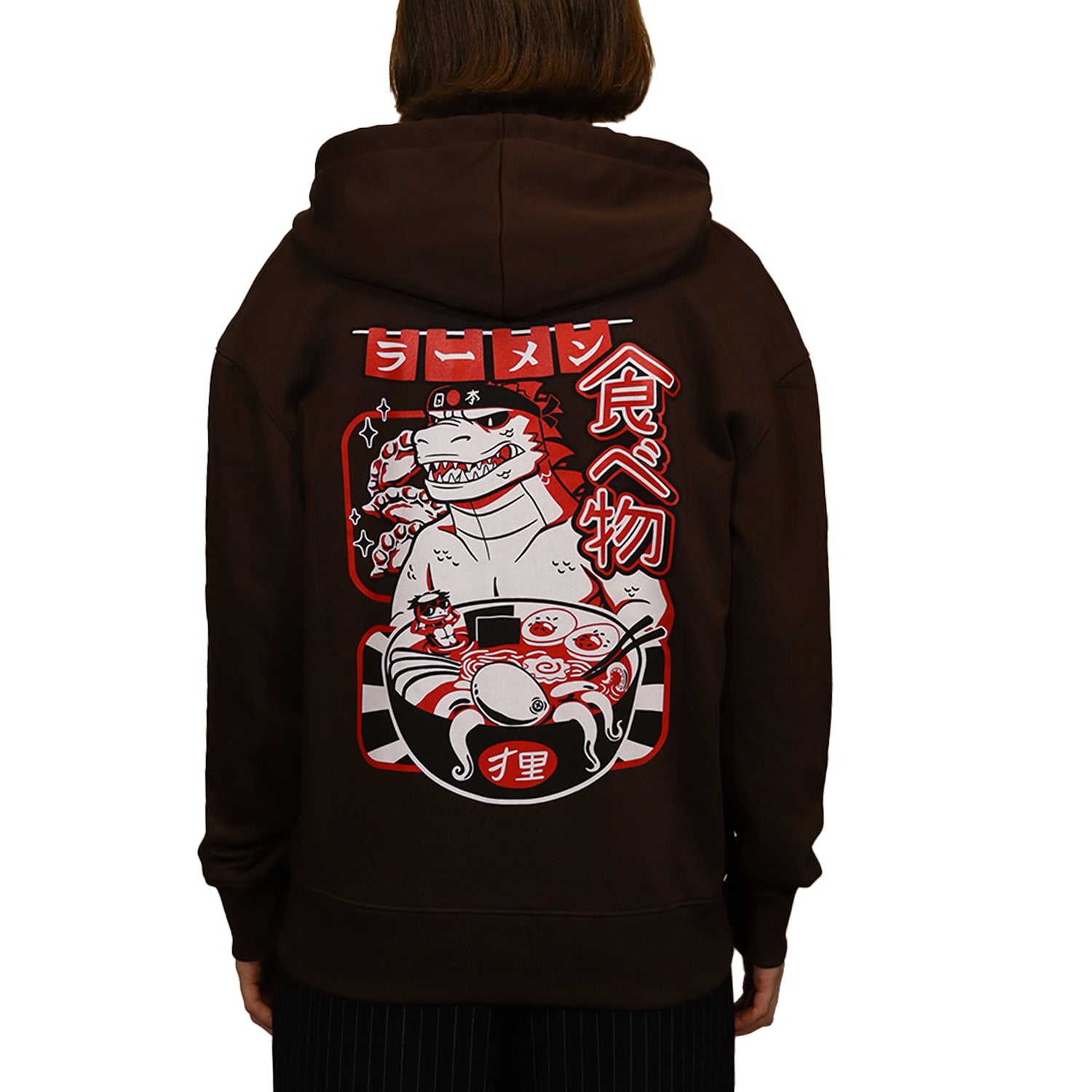 TANUKI FELPA CAP e ZIP GYOZILLA