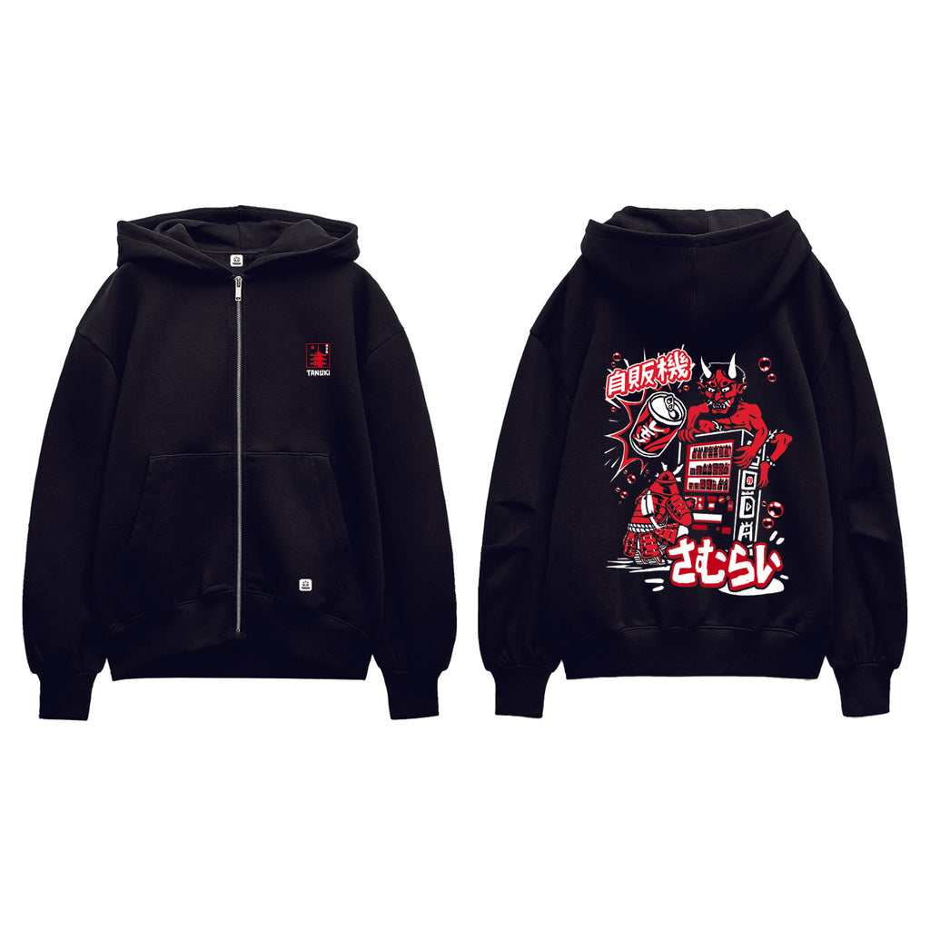 TANUKI FELPA CAP e ZIP JIHANKI