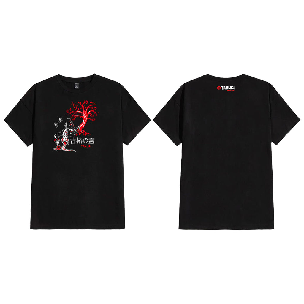 TANUKI FACE LOGO CAP SWEATSHIRT