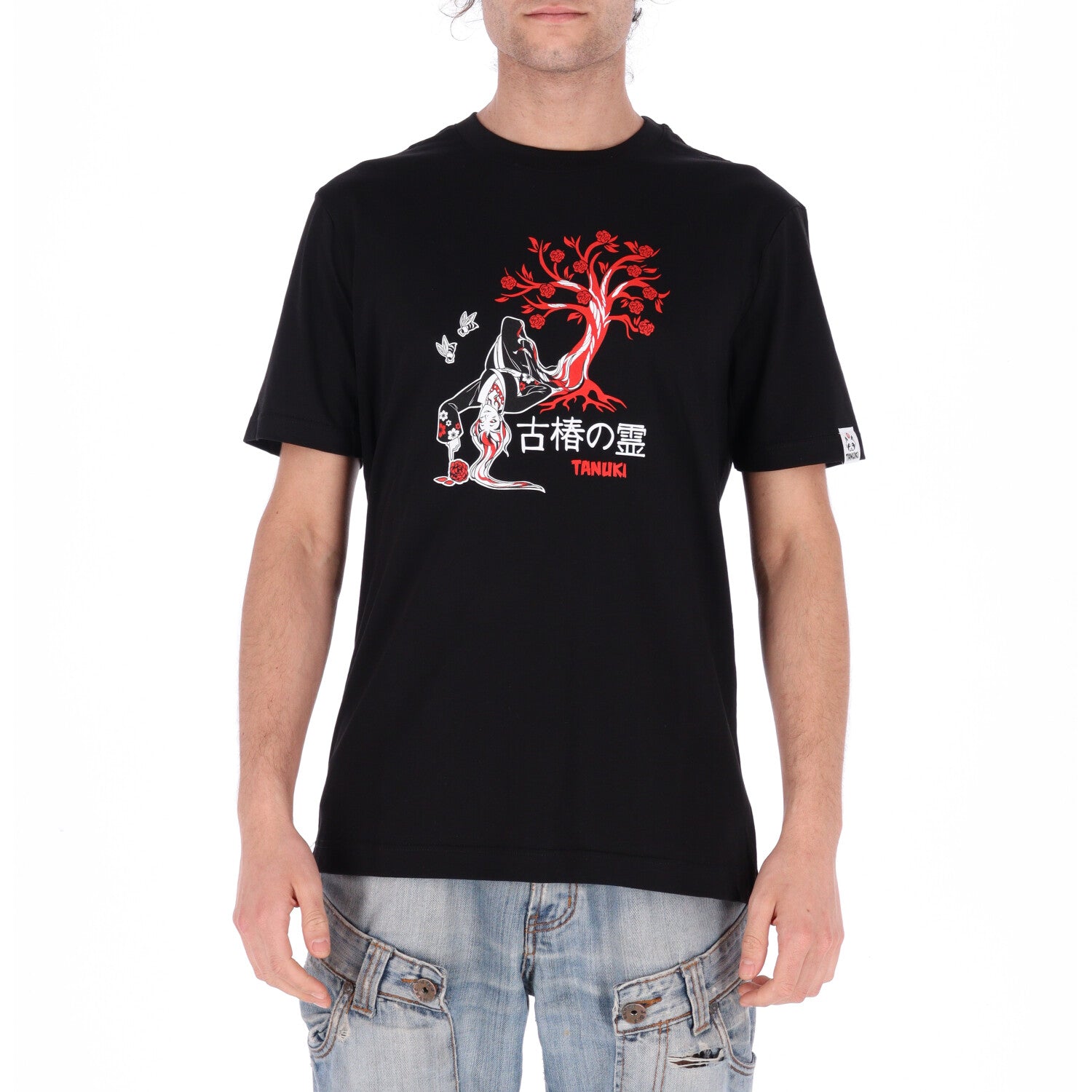 TANUKI FACE LOGO CAP SWEATSHIRT