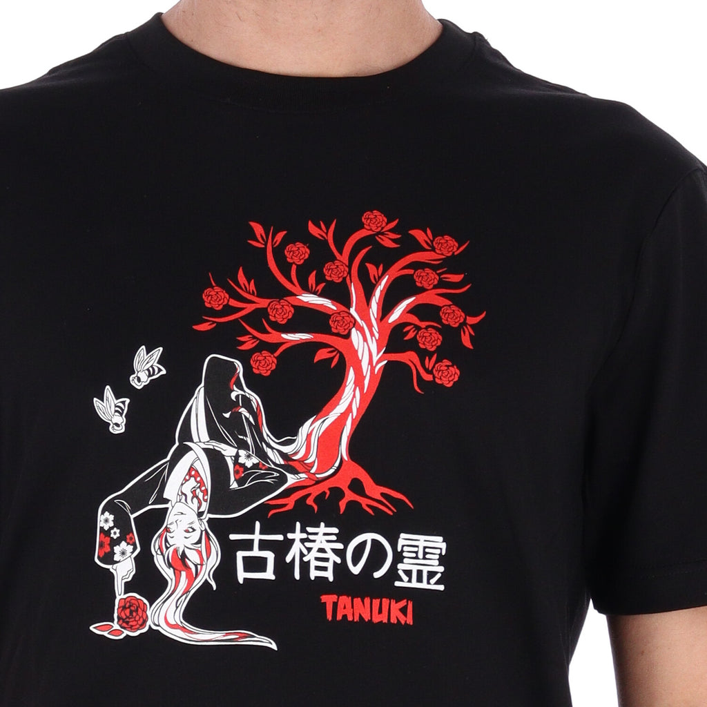 TANUKI FACE LOGO CAP SWEATSHIRT