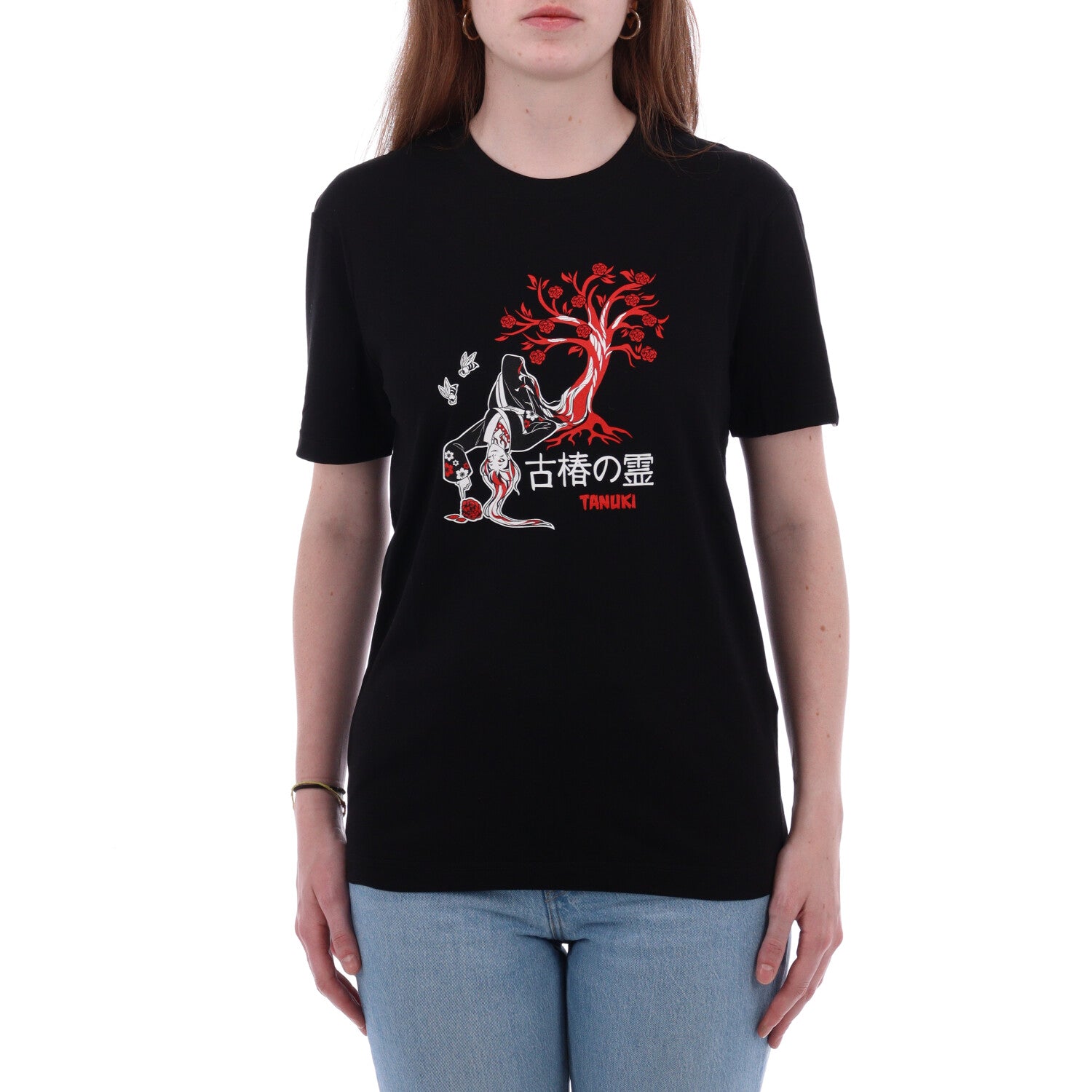 TANUKI FACE LOGO CAP SWEATSHIRT