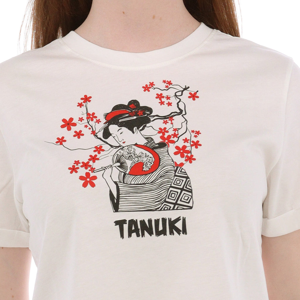 TANUKI CROP TEE GEISHA