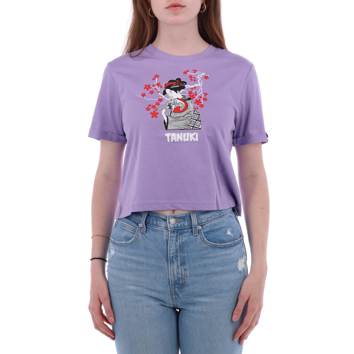 TANUKI CROP TEE GEISHA