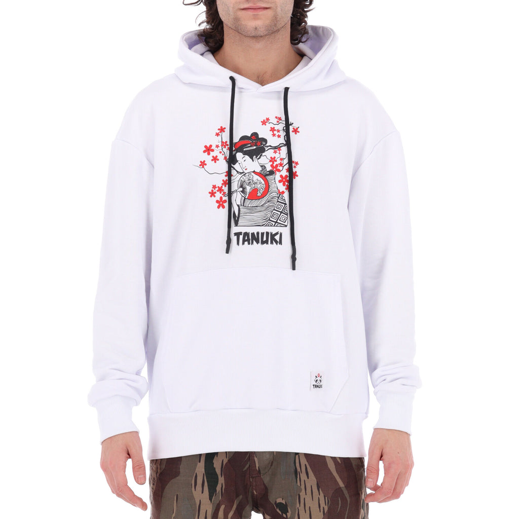 TANUKI FACE LOGO CAP SWEATSHIRT