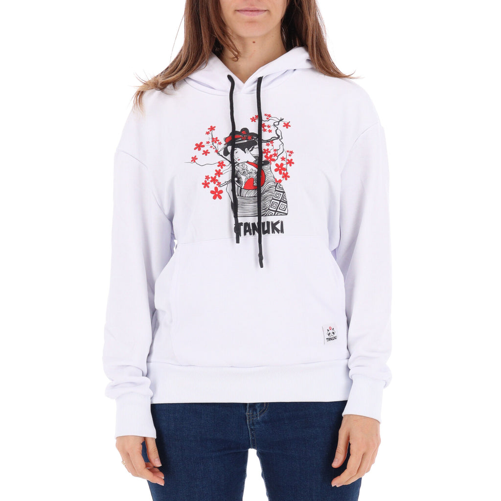 TANUKI FACE LOGO CAP SWEATSHIRT