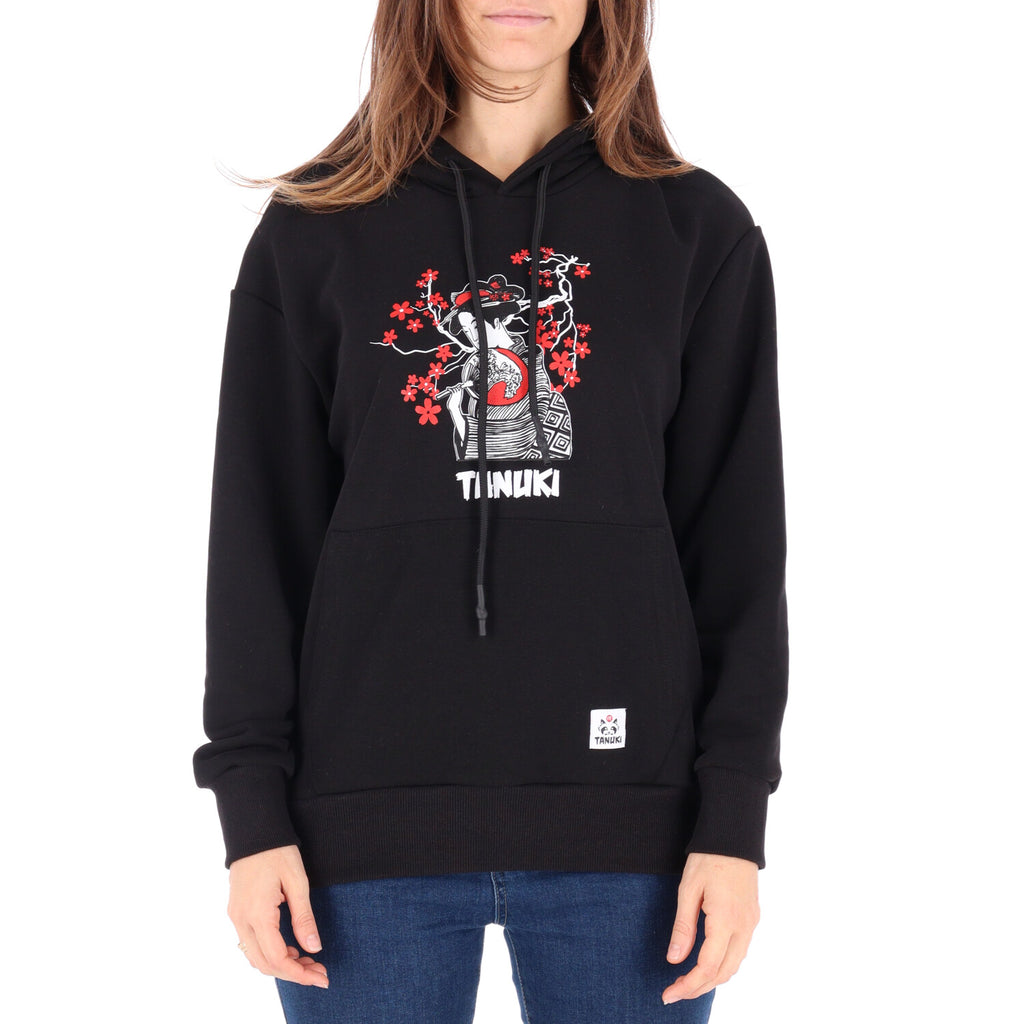 TANUKI FACE LOGO CAP SWEATSHIRT