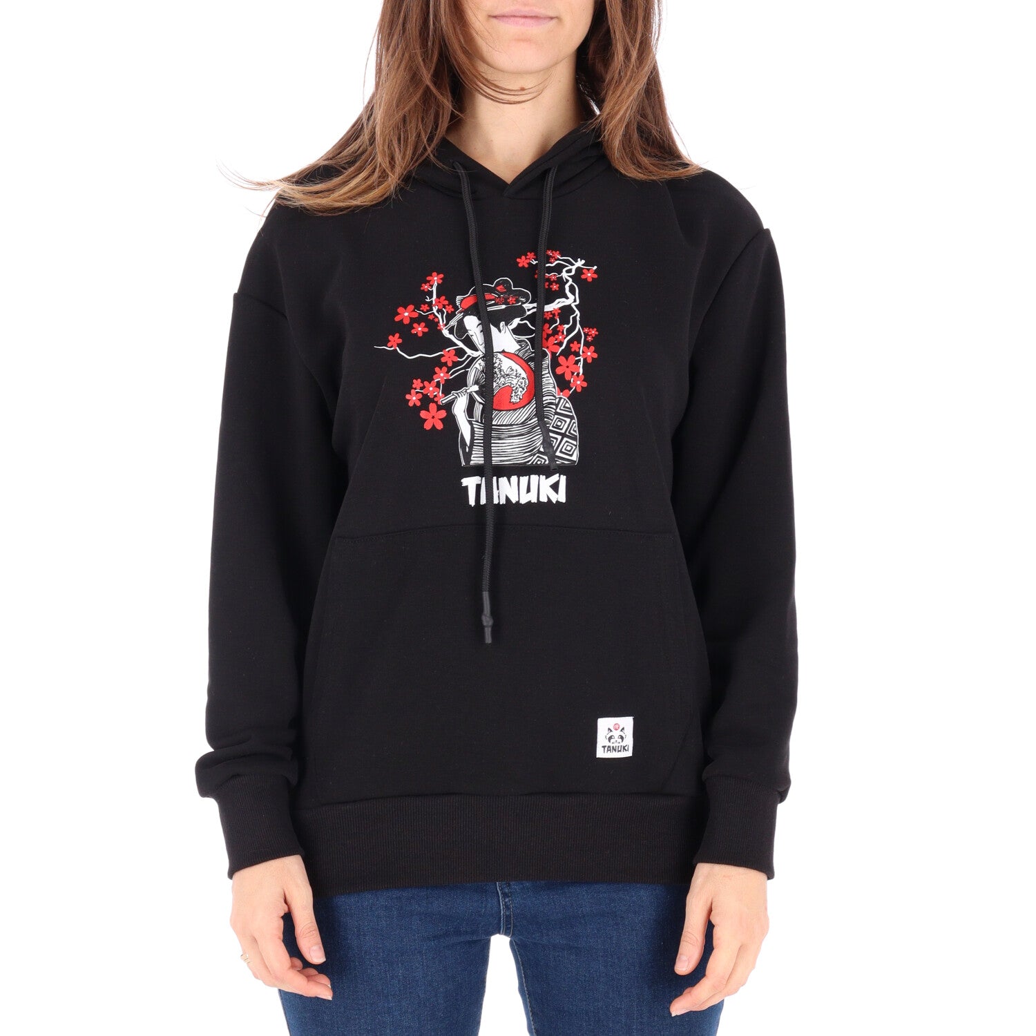 TANUKI FACE LOGO CAP SWEATSHIRT