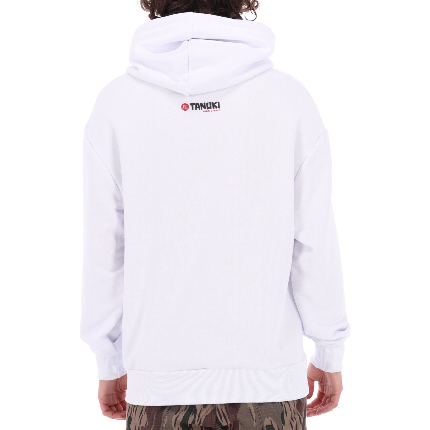 TANUKI FACE LOGO CAP SWEATSHIRT