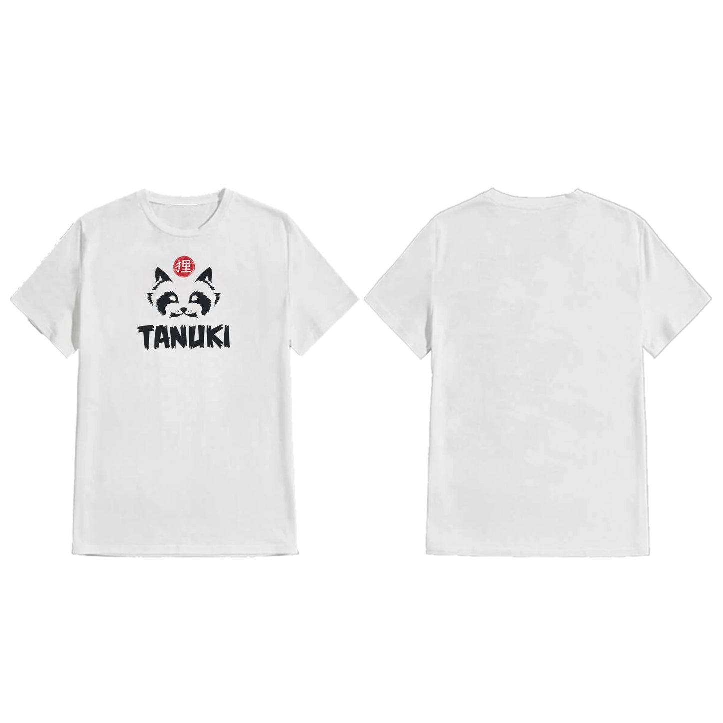 TANUKI T-SHIRT BIG FACE LOGO