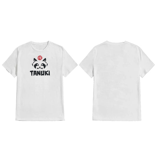 TANUKI T-SHIRT BIG FACE LOGO