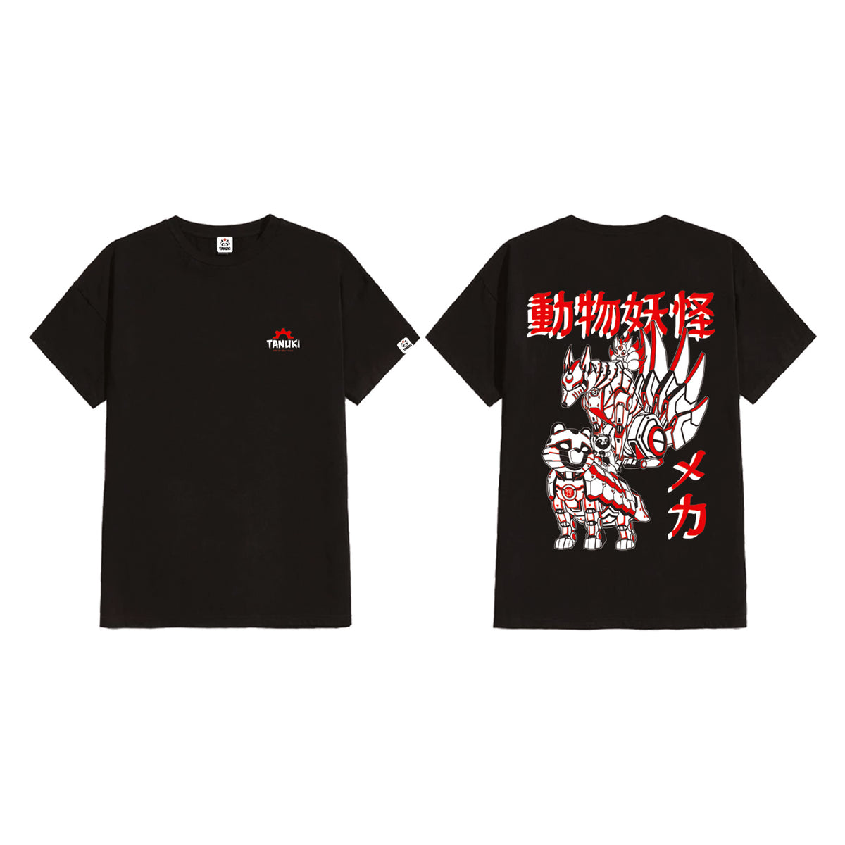 TANUKI T-SHIRT MECHABUTSU