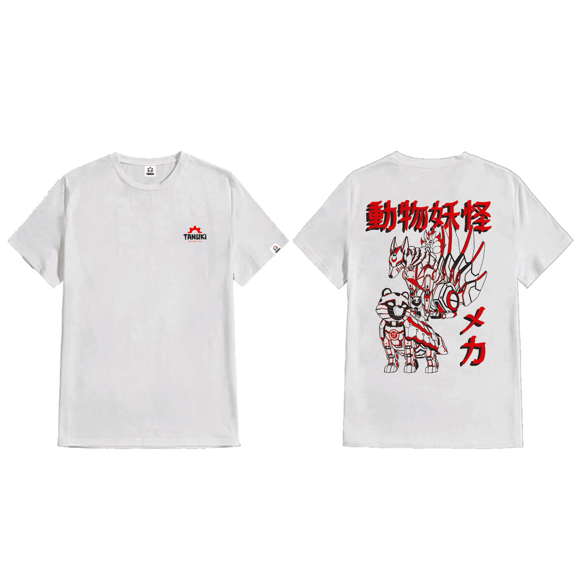 TANUKI T-SHIRT MECHABUTSU