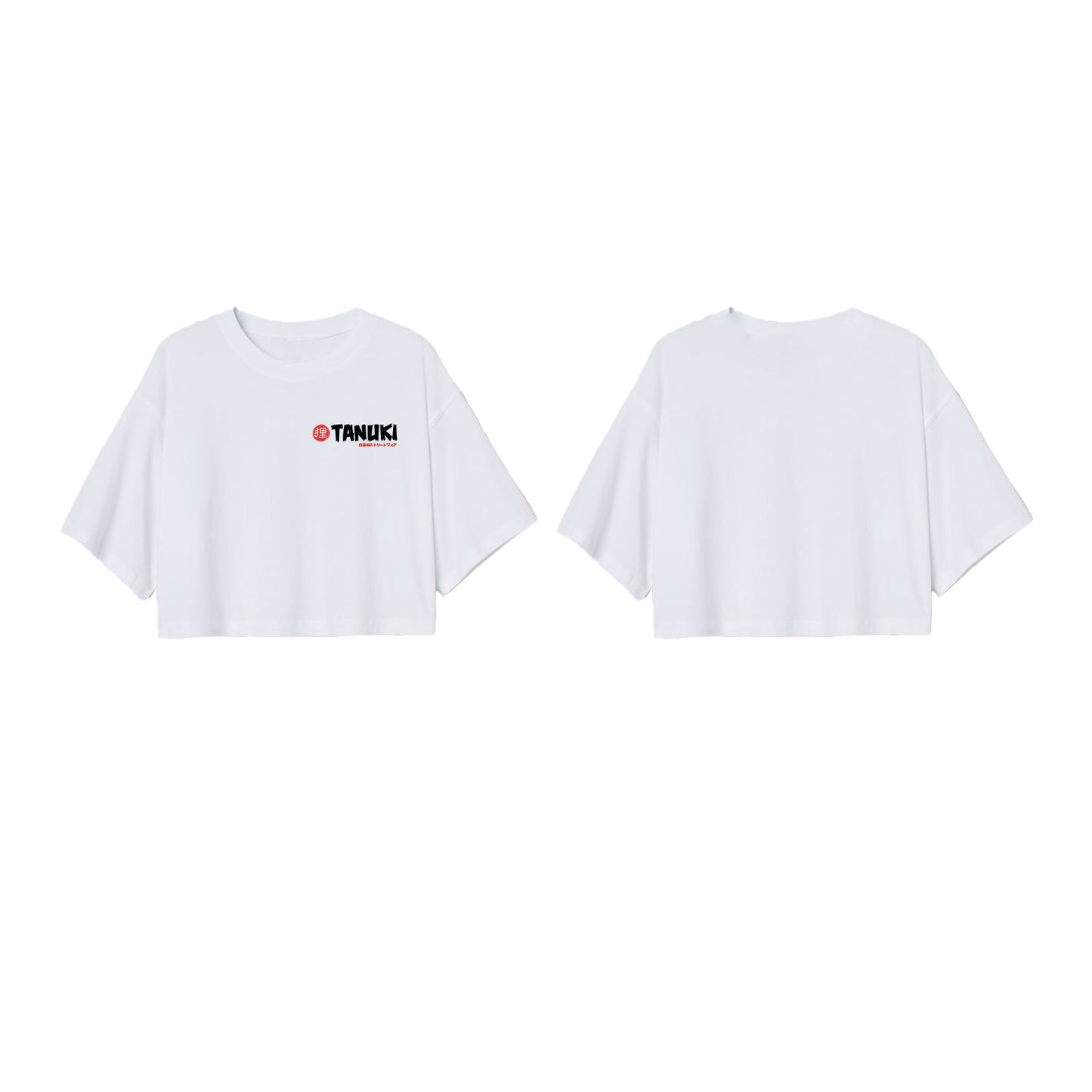 TANUKI CROP TEE MINI BOX LOGO