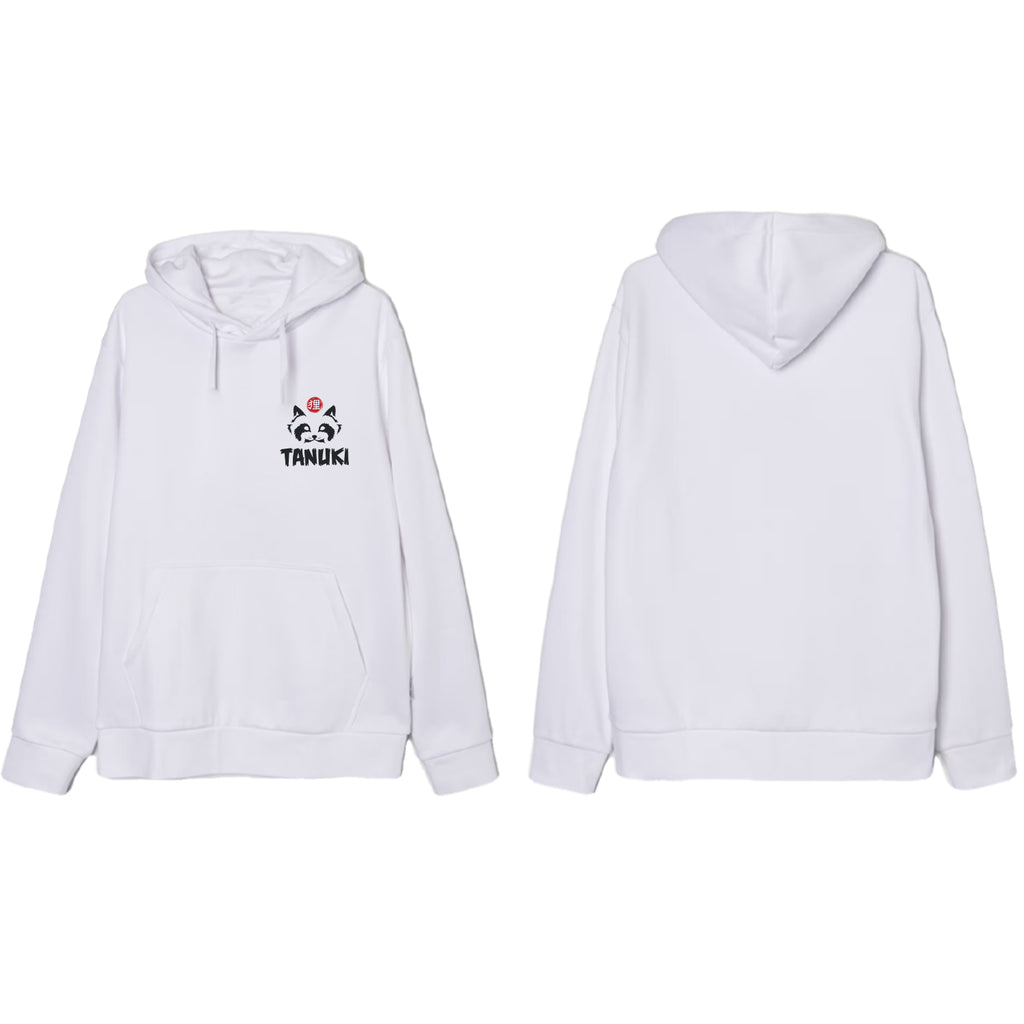 TANUKI FACE LOGO CAP SWEATSHIRT