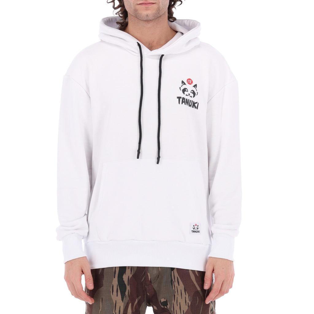 TANUKI FACE LOGO CAP SWEATSHIRT