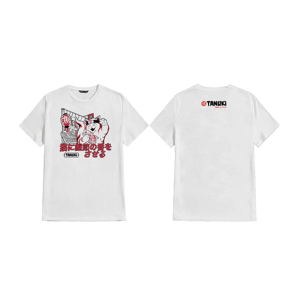 TANUKI FACE LOGO CAP SWEATSHIRT