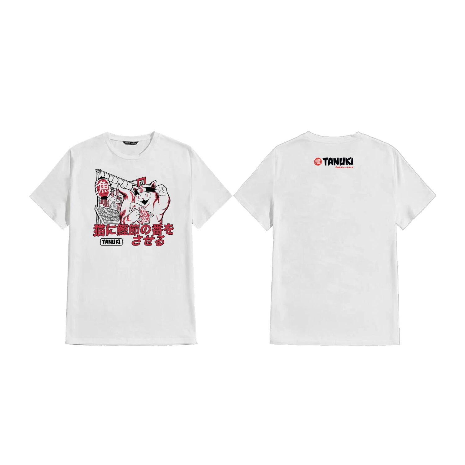 TANUKI FACE LOGO CAP SWEATSHIRT