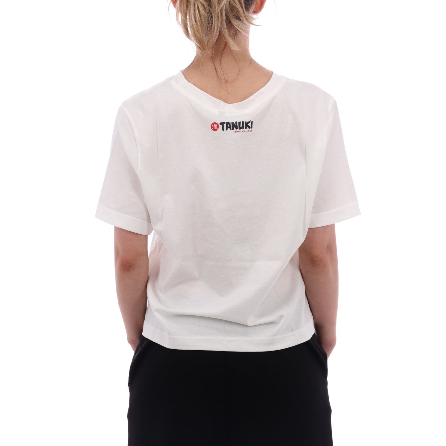 TANUKI CROP TEE NURE ONNA