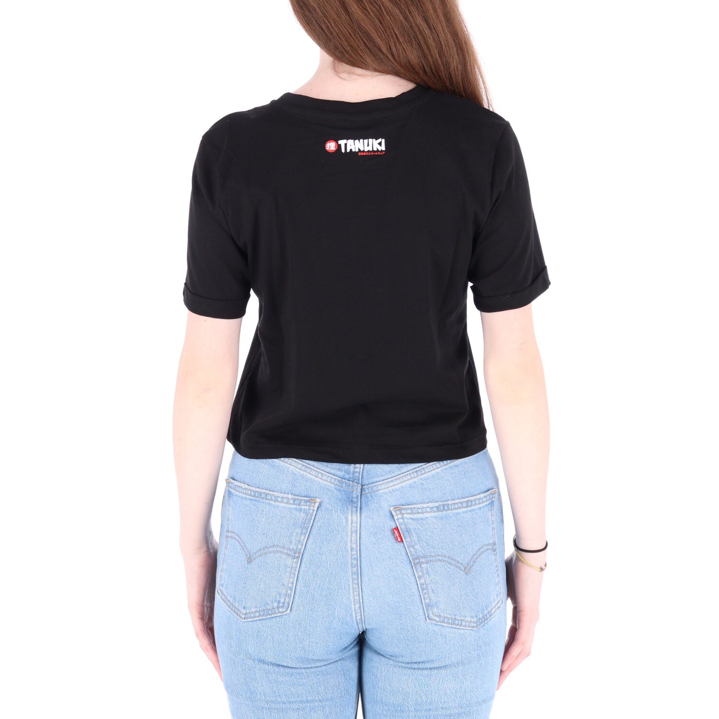 TANUKI CROP TEE NURE ONNA