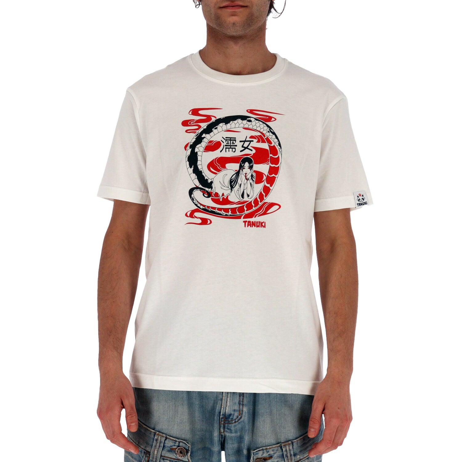 TANUKI FACE LOGO CAP SWEATSHIRT