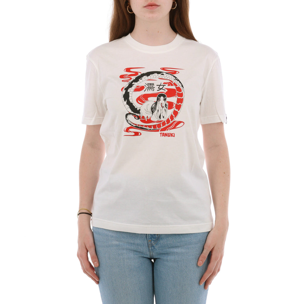 TANUKI FACE LOGO CAP SWEATSHIRT