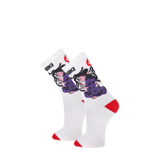 TANUKI FUTAKUCHI ONNA SOCKS