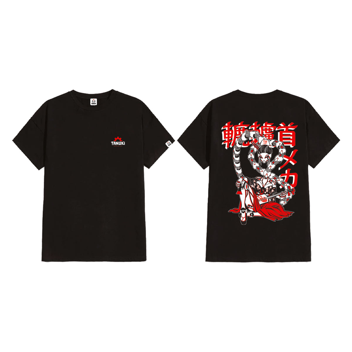 TANUKI T-SHIRT ROKUROMECHA