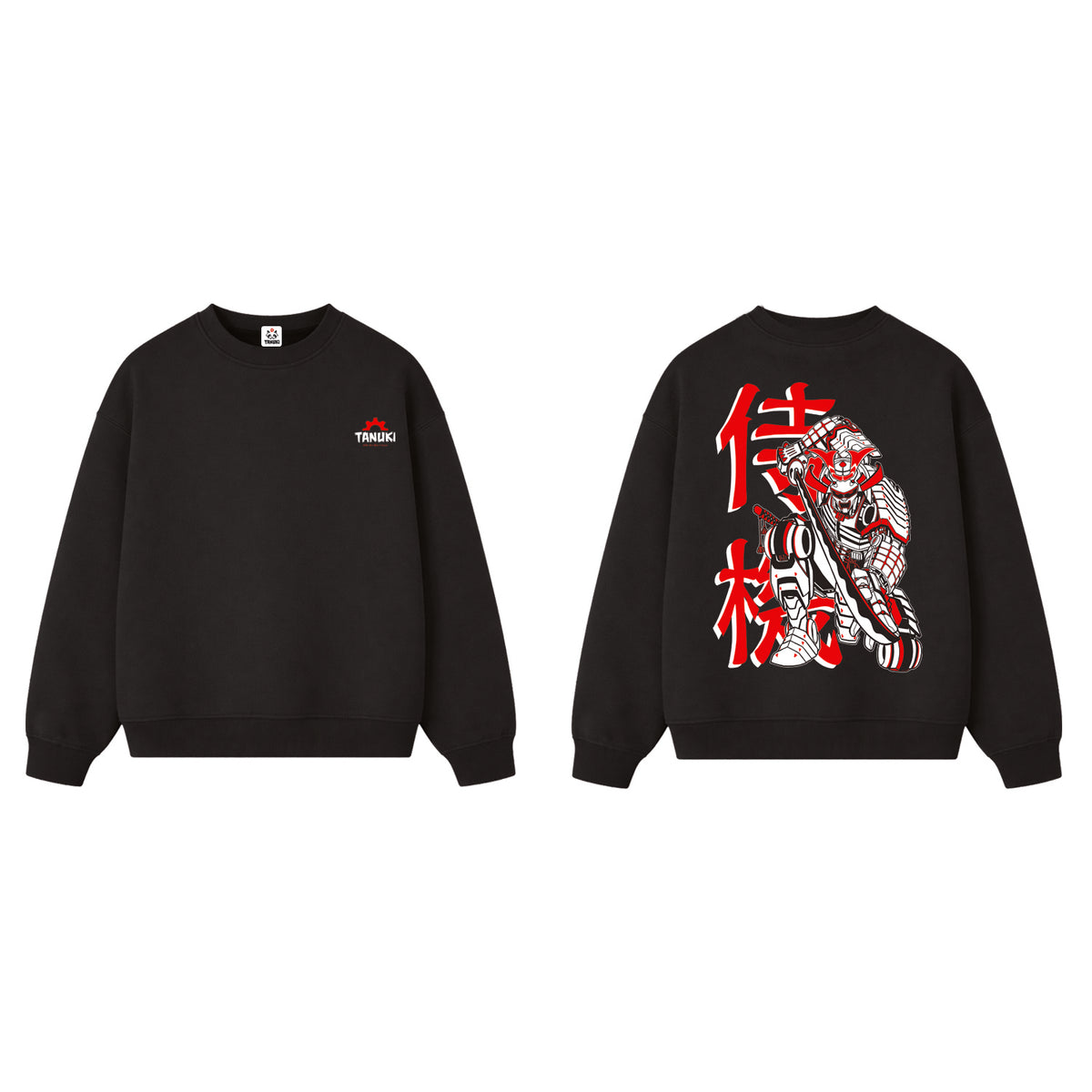TANUKI FELPA CREWNECK SAMURAIKI