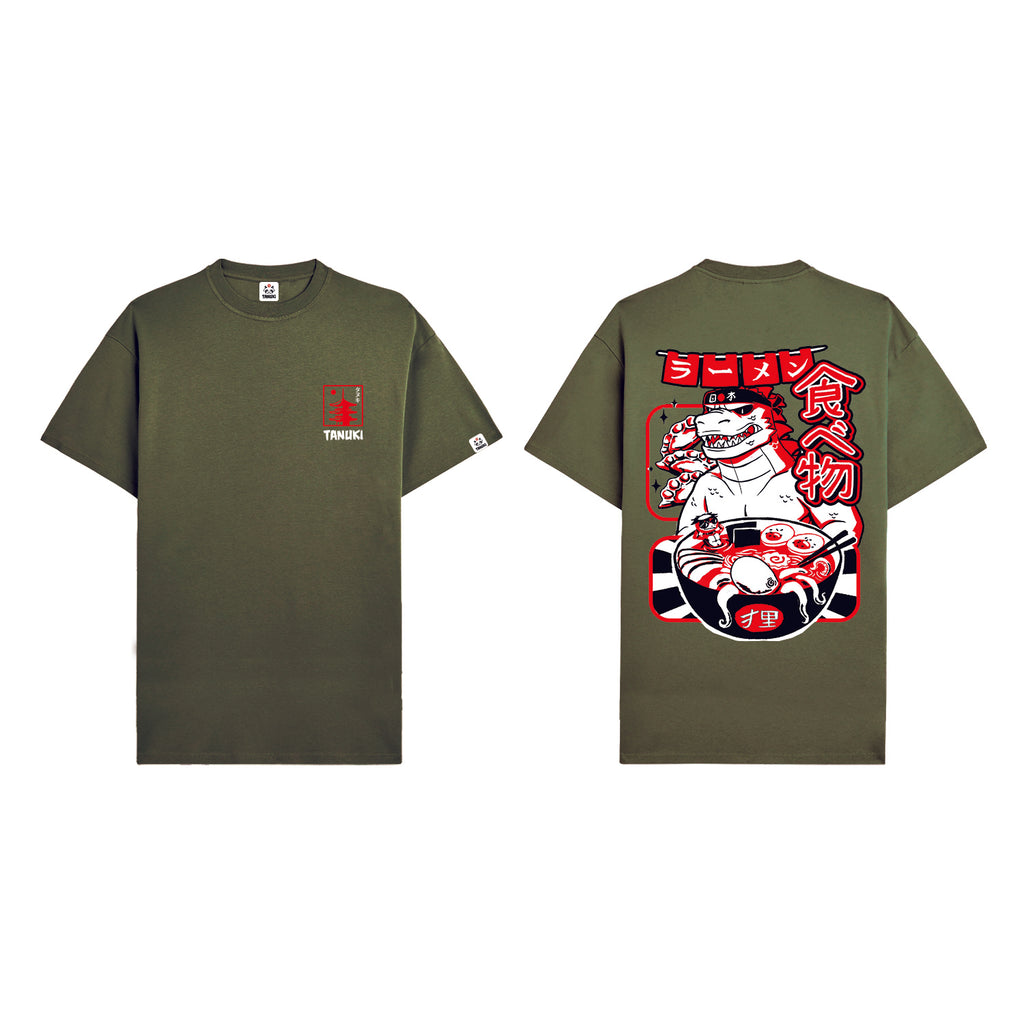 TANUKI T-SHIRT GYOZILLA
