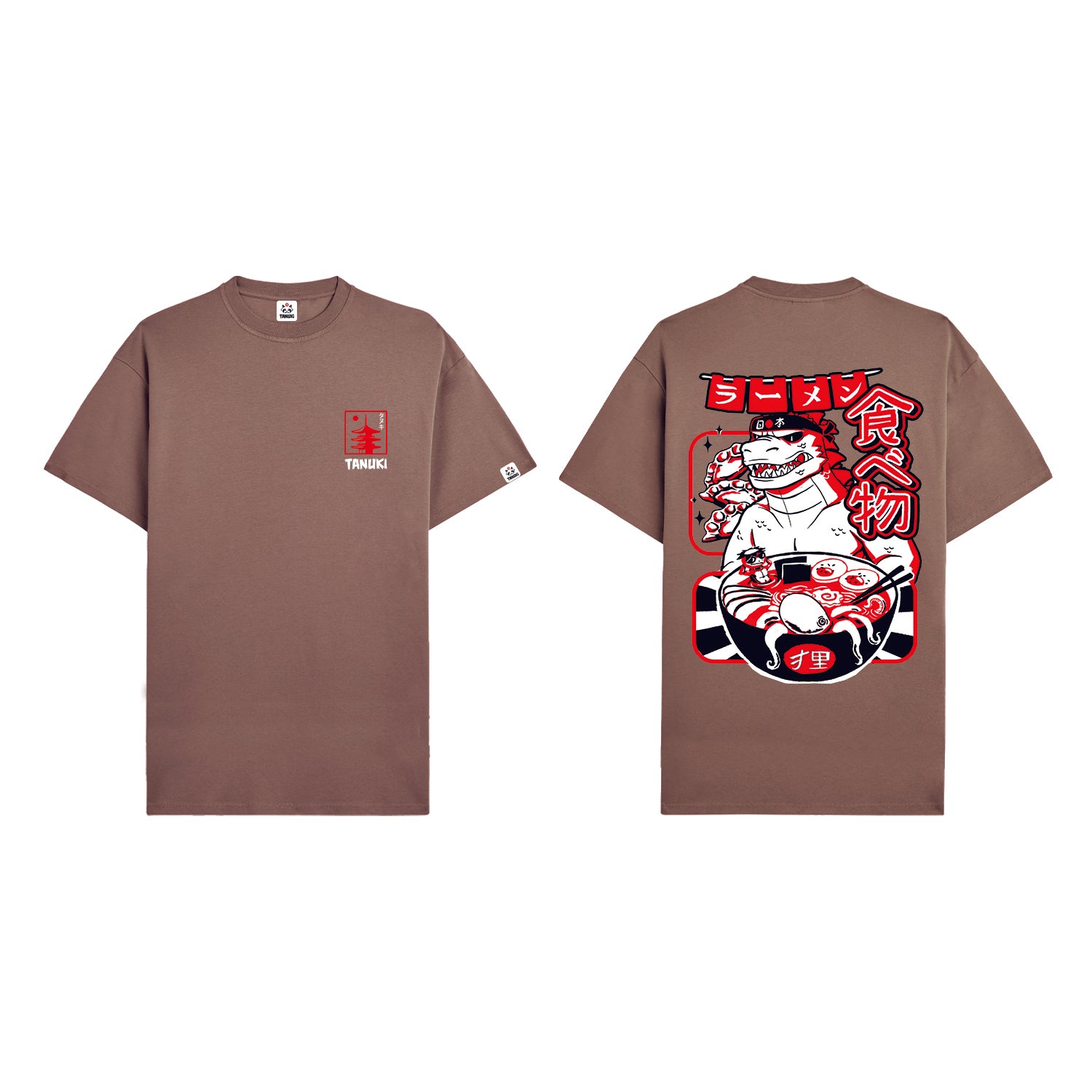 TANUKI T-SHIRT GYOZILLA