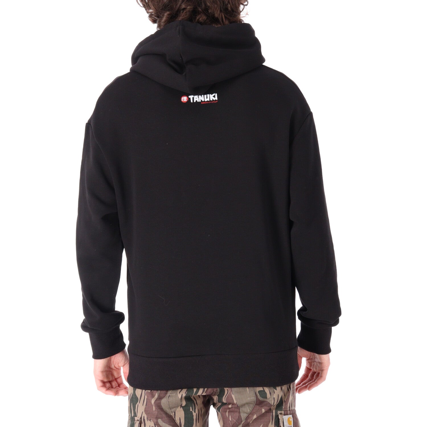 TANUKI FACE LOGO CAP SWEATSHIRT