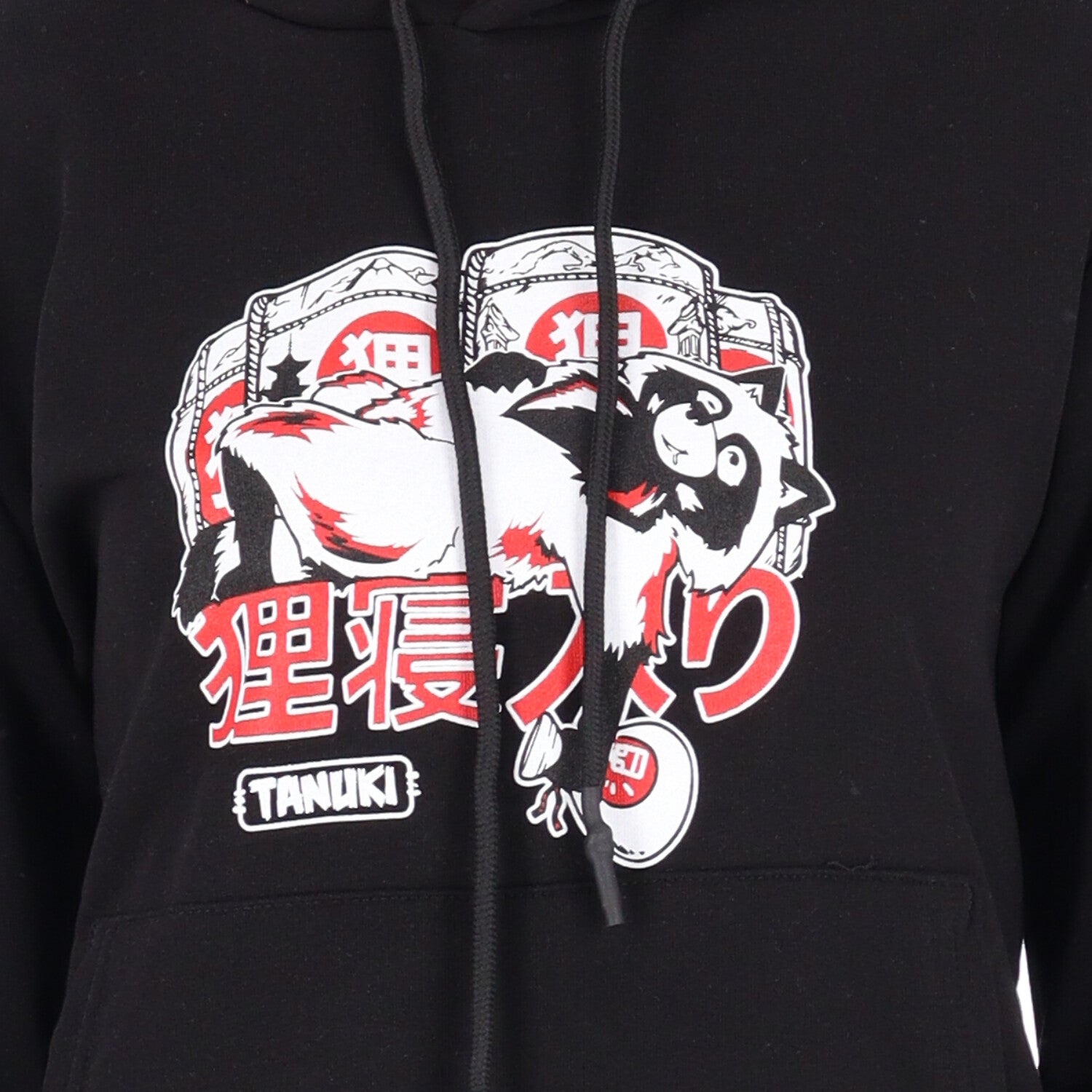 TANUKI FACE LOGO CAP SWEATSHIRT