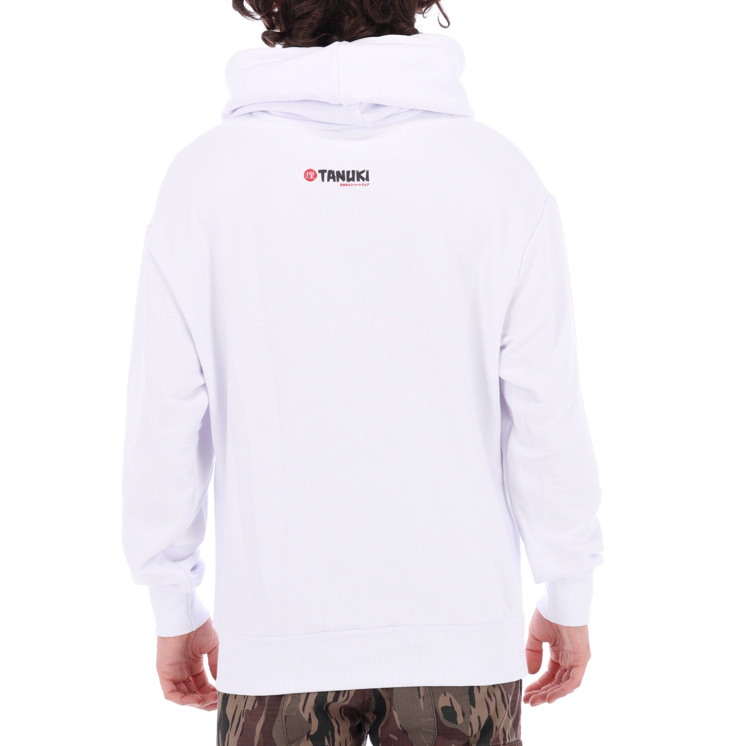 TANUKI FACE LOGO CAP SWEATSHIRT