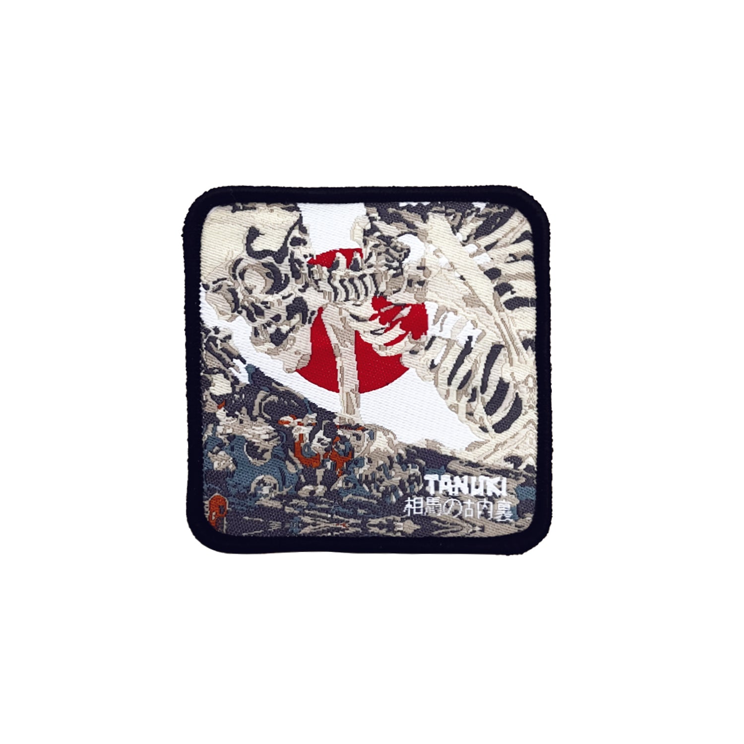 TANUKI PATCH KUNIYOSHI SKELETON